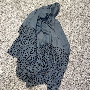 Yarnz  animal print Cashmere and silk scarf - perfect addition to your wardrobe!